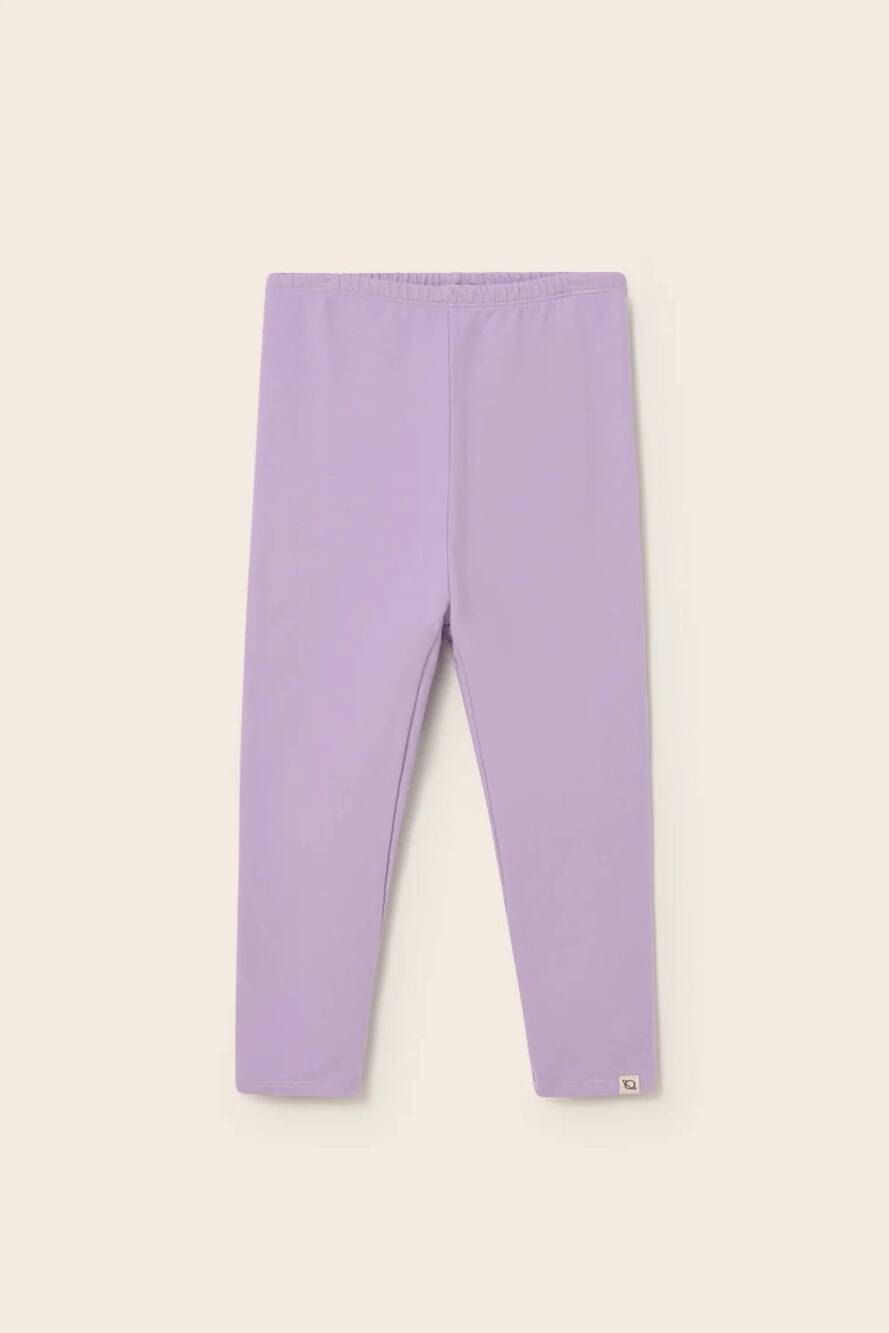 NEW MY LITTLE COZMO girls soft fleece leggings in lavender